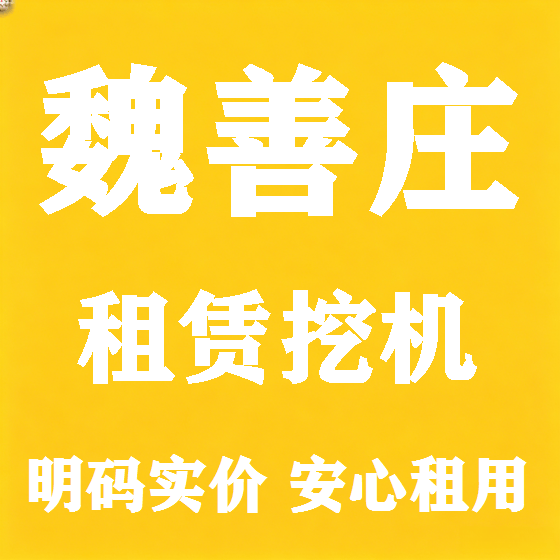 北京魏善庄挖机租赁图