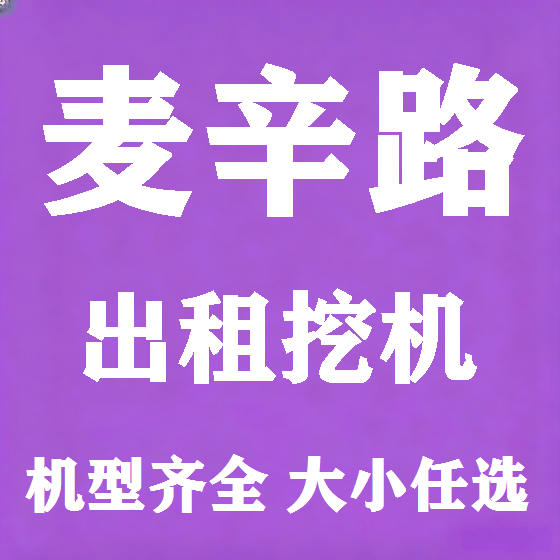 北京麦辛路挖机租赁图