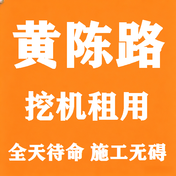 北京黄陈路挖机租赁图
