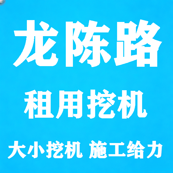 北京龙陈路挖机租赁图